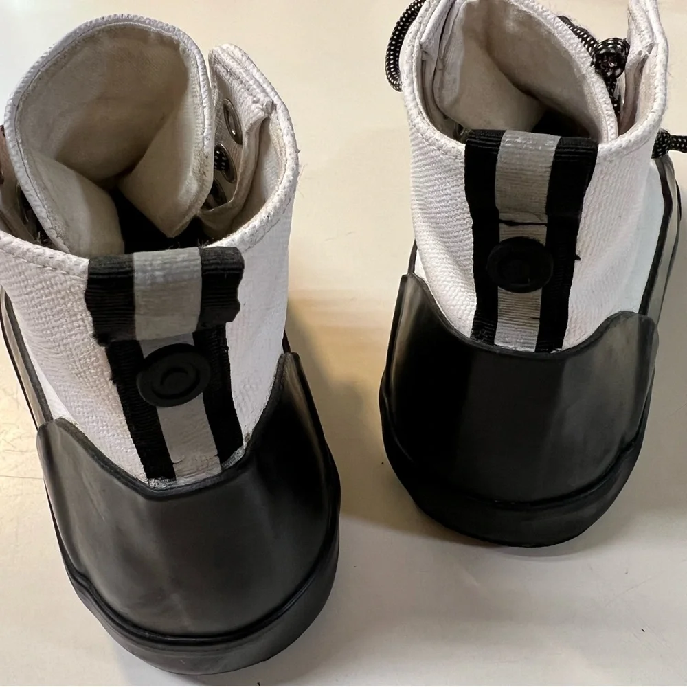 HUNTER For Target Children Canvas LaceUp Outdoor Unisex Bootie Boots Kids size 3